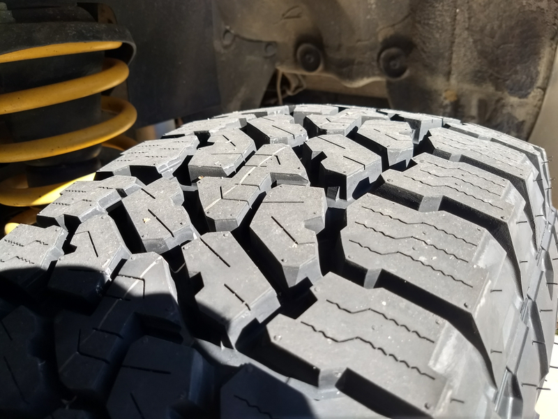 Illustration for article titled Better pics of the new tires